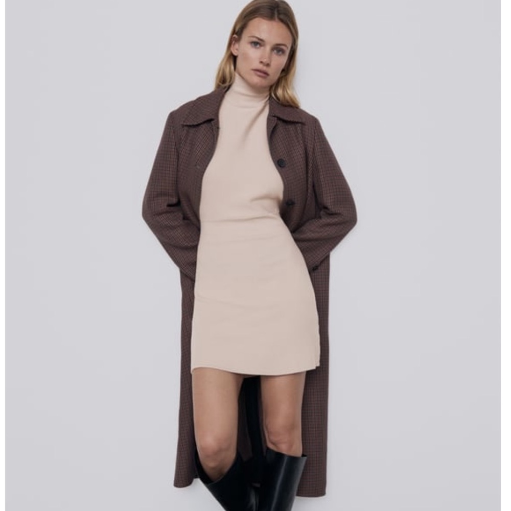 Zara knit mini dress